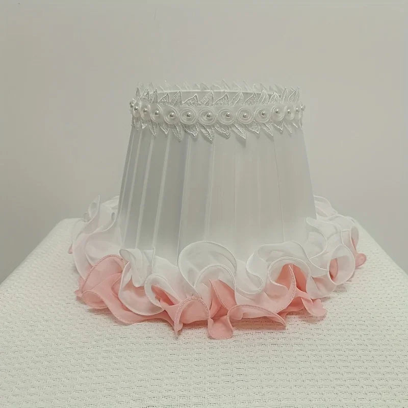 Warm Romantic Lace Rose Pattern Lampshade