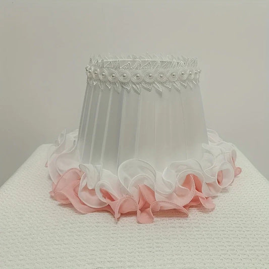 Warm Romantic Lace Rose Pattern Lampshade