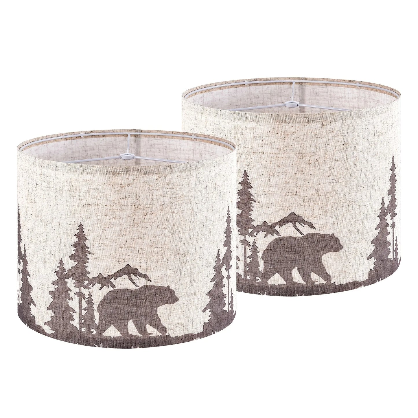 Lampshades GO&SO Drum Shades Set of 2