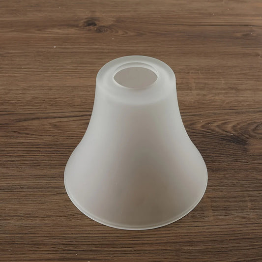 Modern Bell-Shaped Matte Glass Lampshade