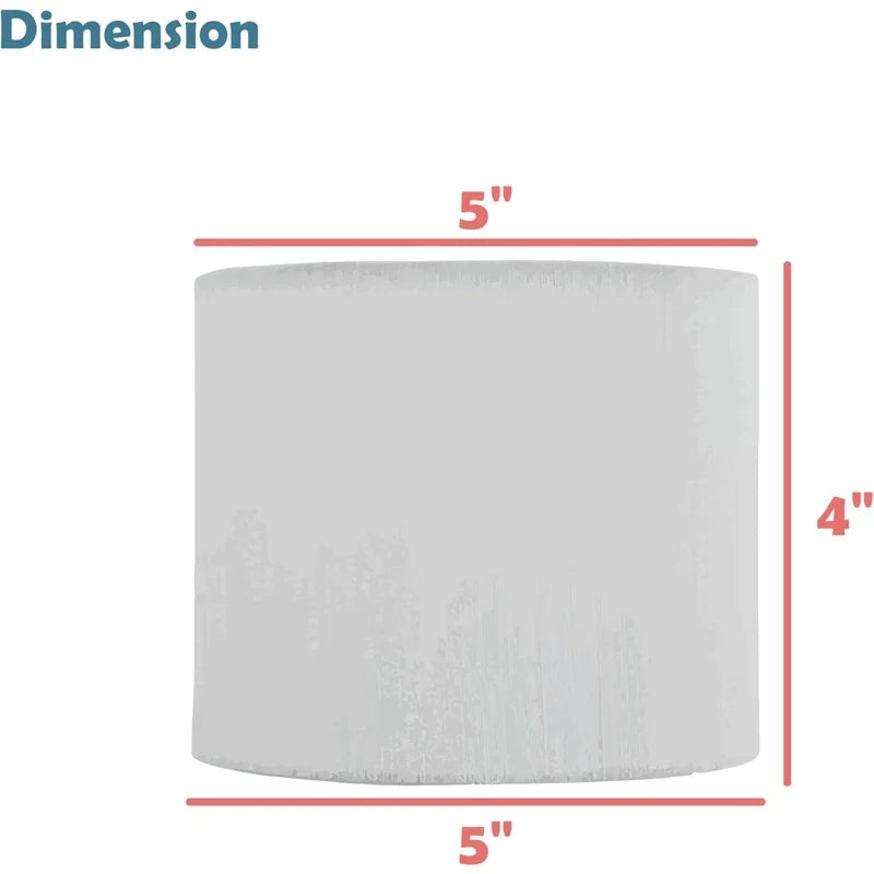 Aspen Creative Natural Rattan Drum Chandelier Lamp Shade