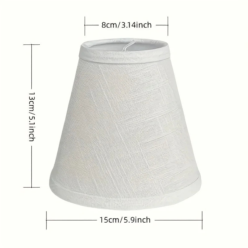 2pcs Mini Barrel Lamp Shades Clip-On
