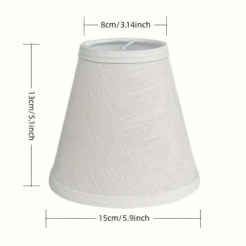 2pcs Mini Barrel Lamp Shades Clip-On