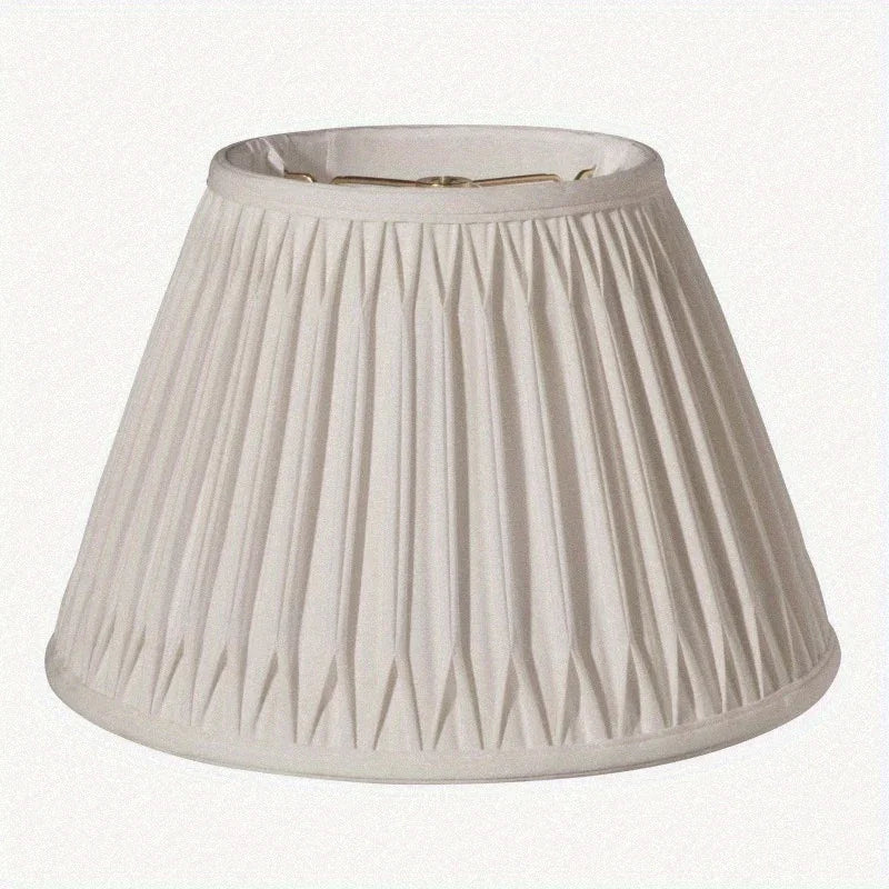 Slant Transitional Bell Double Smocked Pleat Softback Lampshade