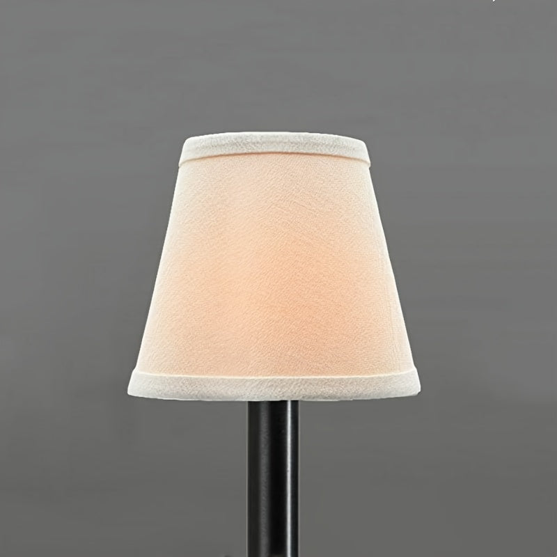 Modern Linen Lamp Shade - Clip-On Design For Table, Pendant & Floor Lamps - No Wiring Needed