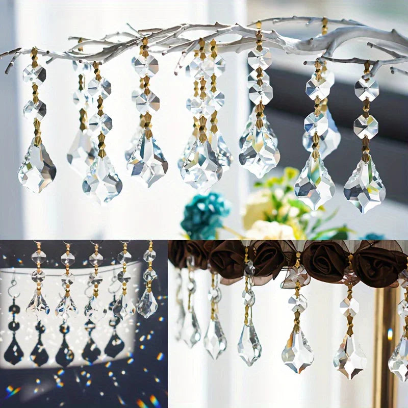 20pcs Elegant Crystal Chandelier Pendants