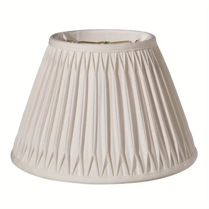 Slant Transitional Bell Double Smocked Pleat Softback Lampshade
