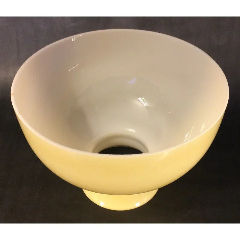 New 10and034; Opal Glass Student Lamp Shade