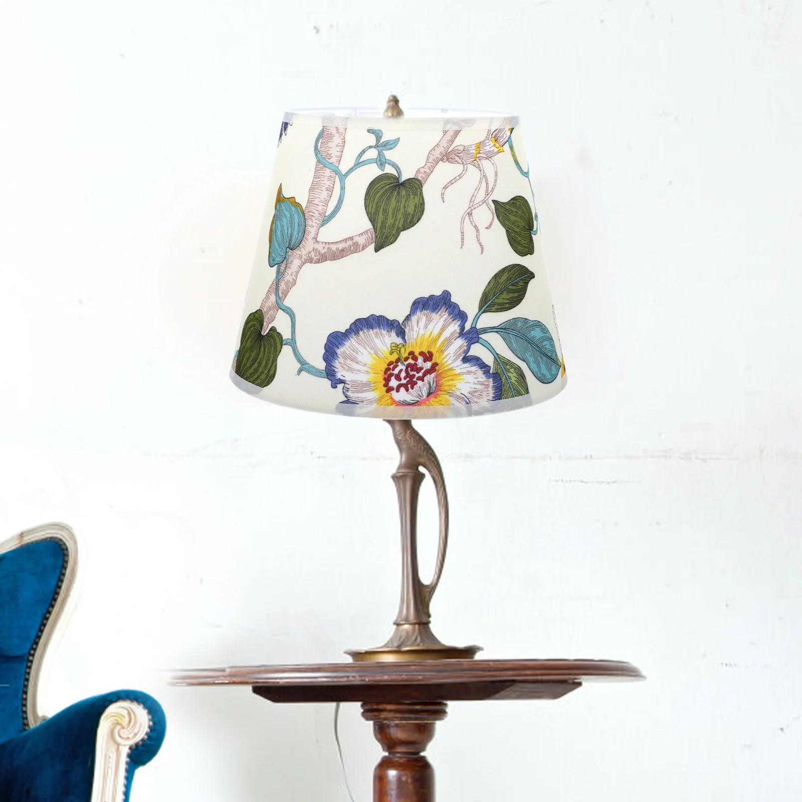 Bedside Lamp Shade Replacement Color Fabric Lampshade Ceiling Decor Flower Shades for Table Lamp Shades Adrianas Specialty Shades