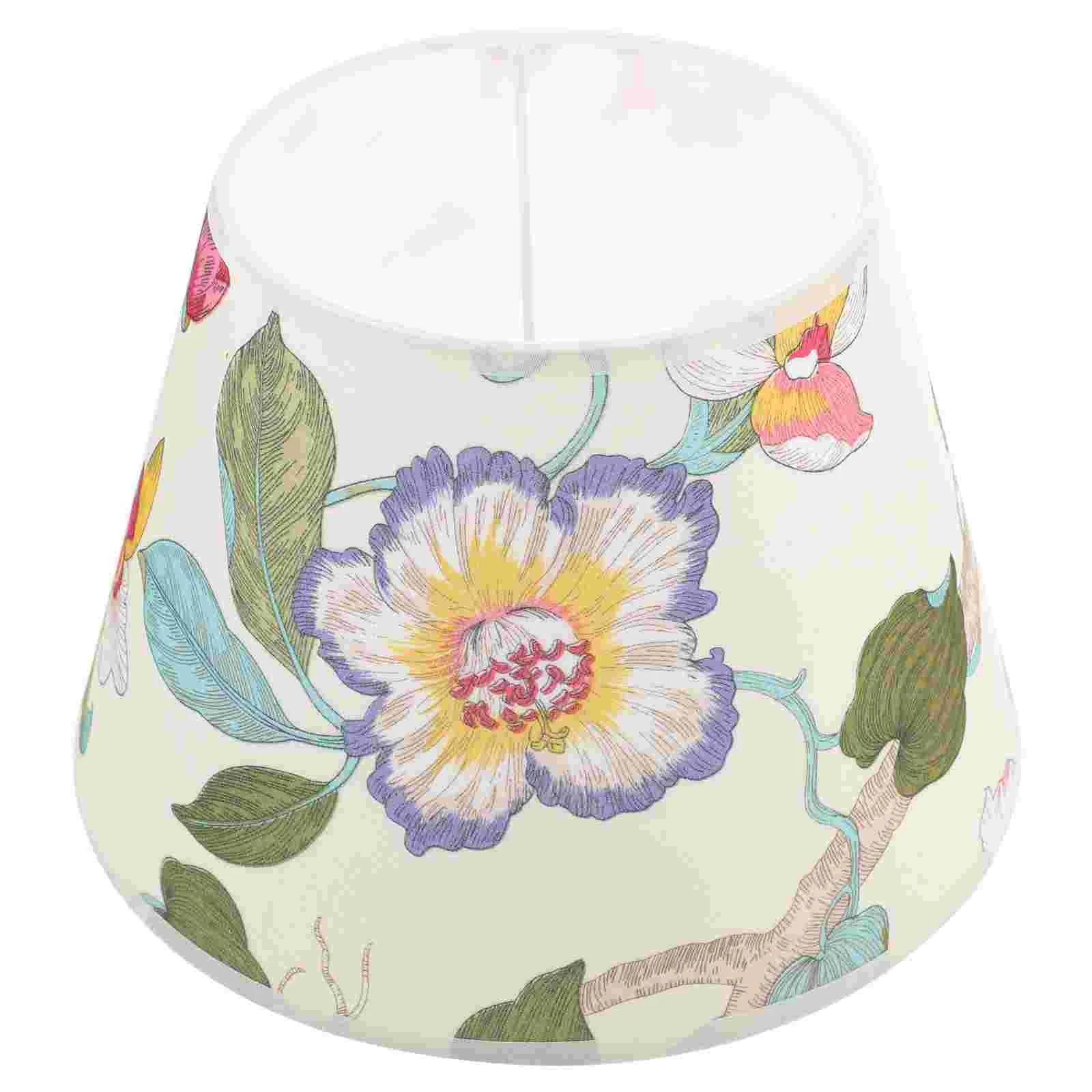 Bedside Lamp Shade Replacement Color Fabric Lampshade Ceiling Decor Flower Shades for Table Lamp Shades Adrianas Specialty Shades