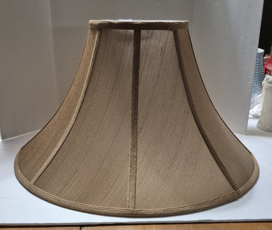 34214 Large Bronze Silk Lamp Shade