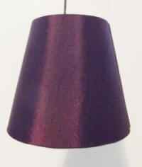 Burgundy Brown Chandelier Clip On Shade - Adrianas Specialty Lamp Shades
