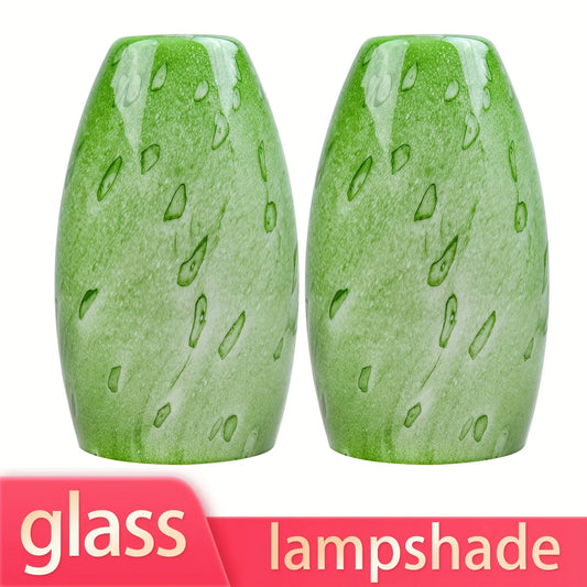 Green-plant Oval Pendant Lamp Shades