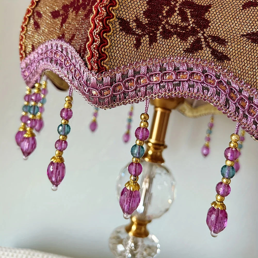 Handmade Vintage Fabric Lamp Shade