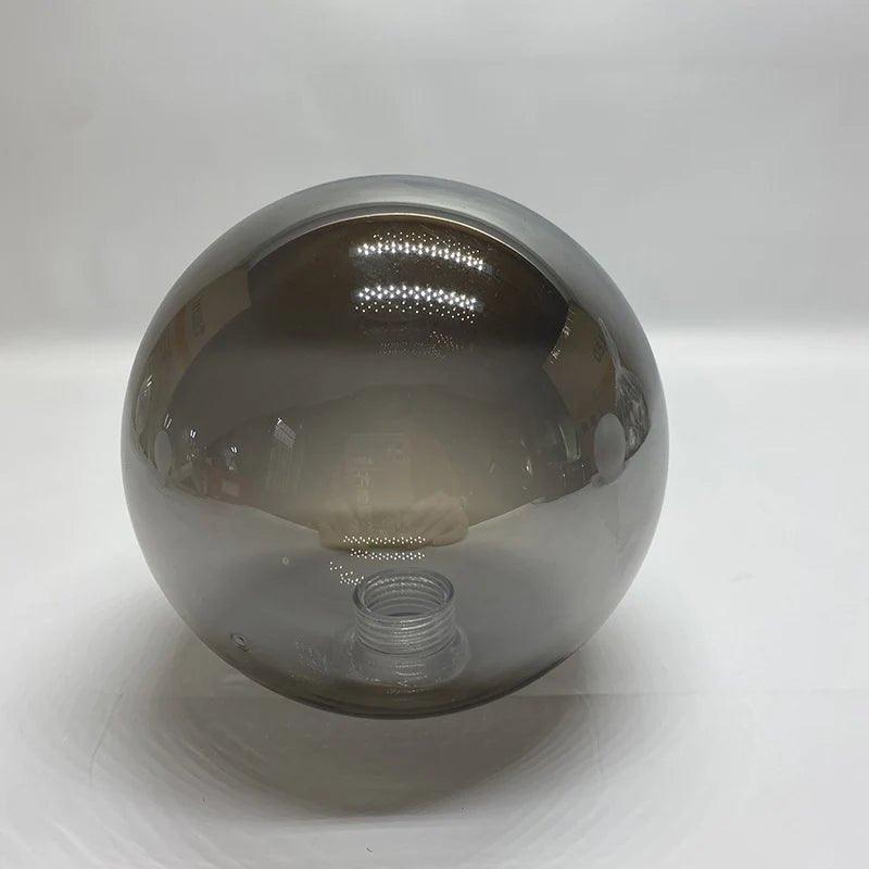Clear Smoke Gray G9 Glass Shade Globe 1/2 inch Fitter - Specialty Shades
