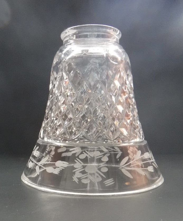 39631 Crystal Bell Pendant Shade pendant-lamp-shades Adrianas Specialty Lamp Shades