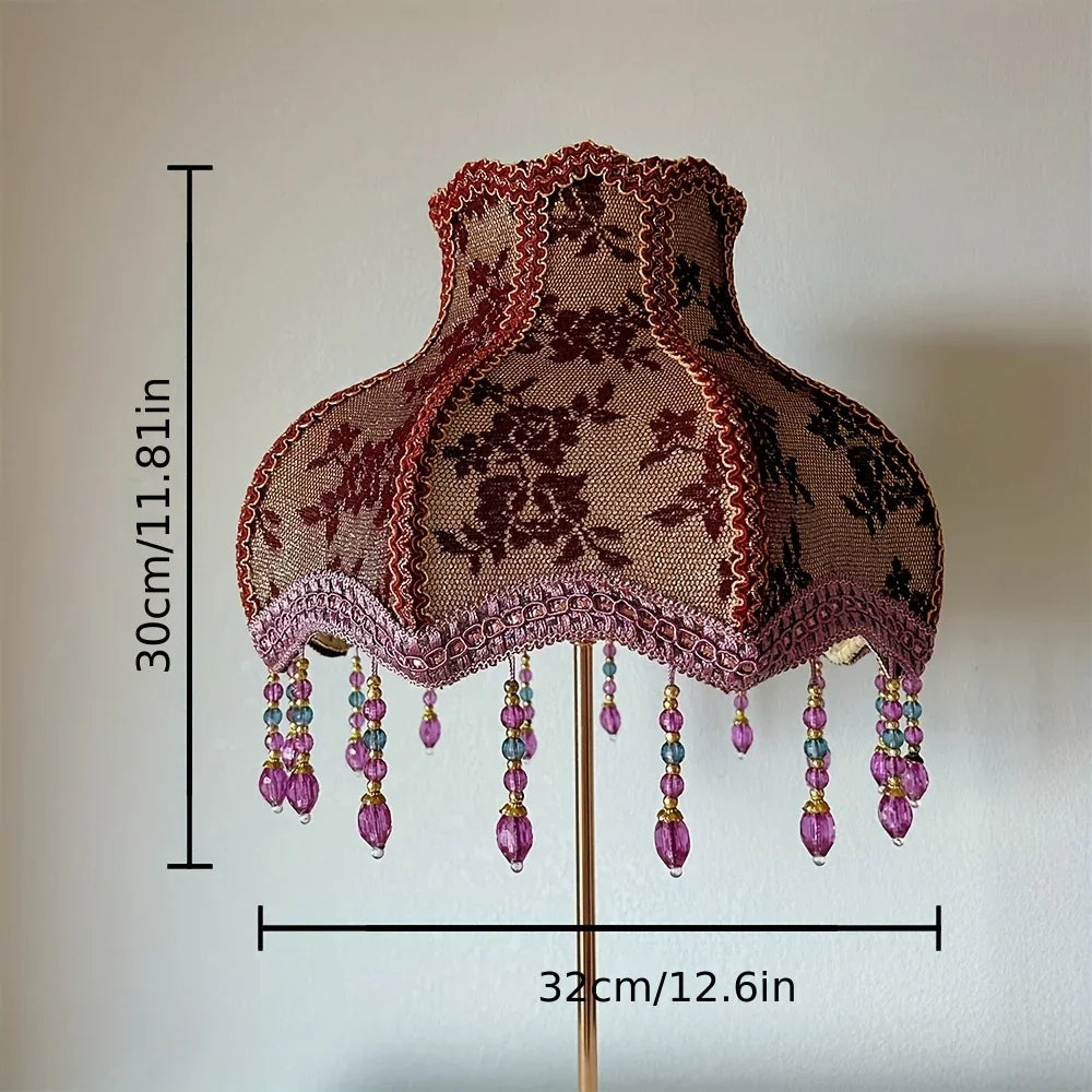 Handmade Vintage Fabric Lamp Shade