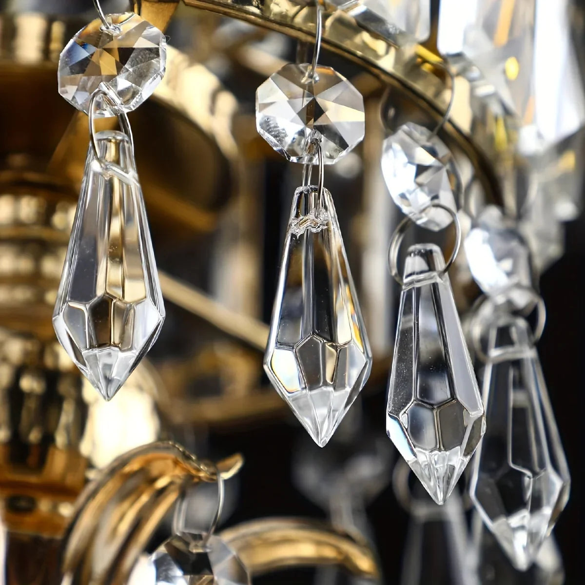 50pcs 1.5 inch Chandelier Icicle Prism Replacement