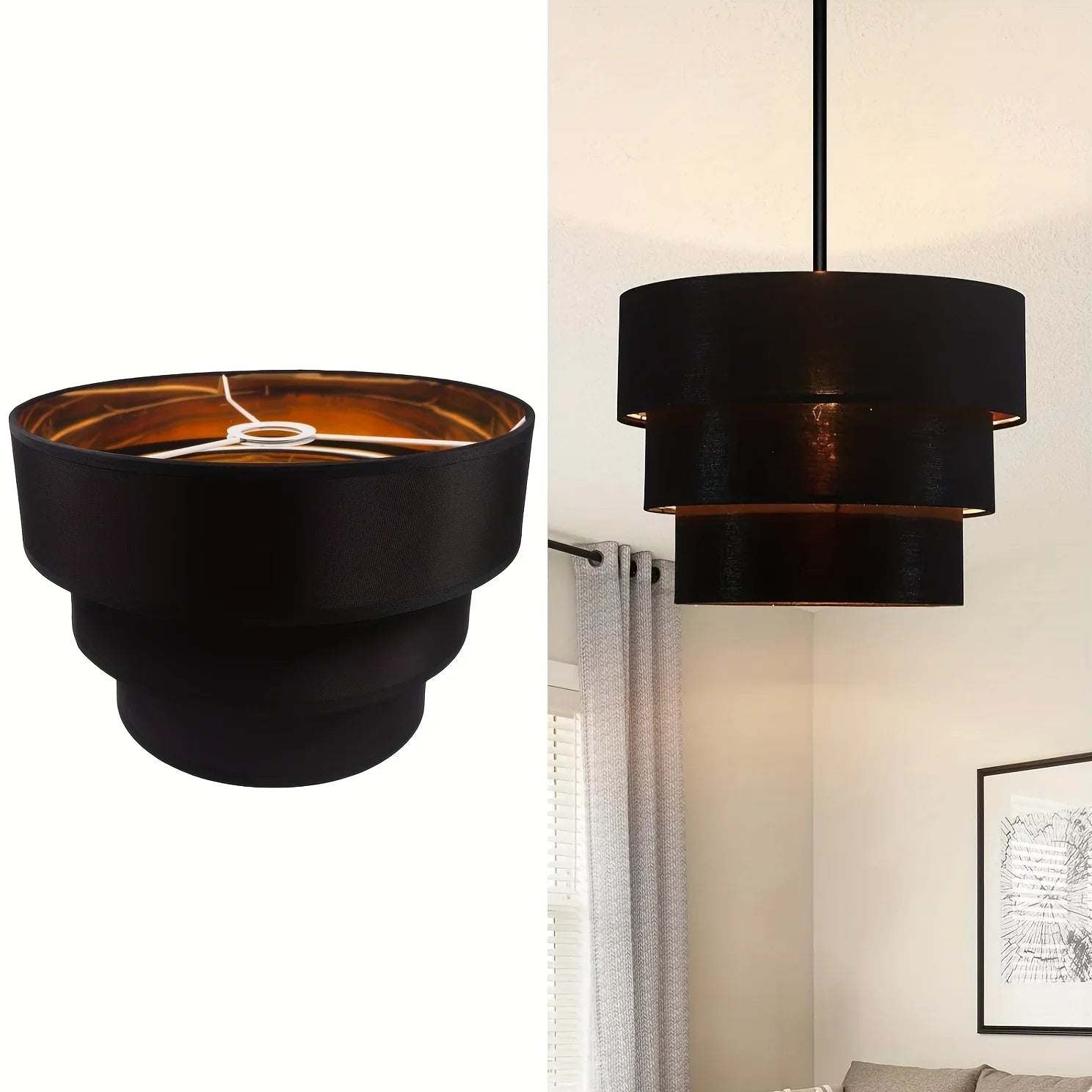 3-Layer Modern Pendant Light Cover