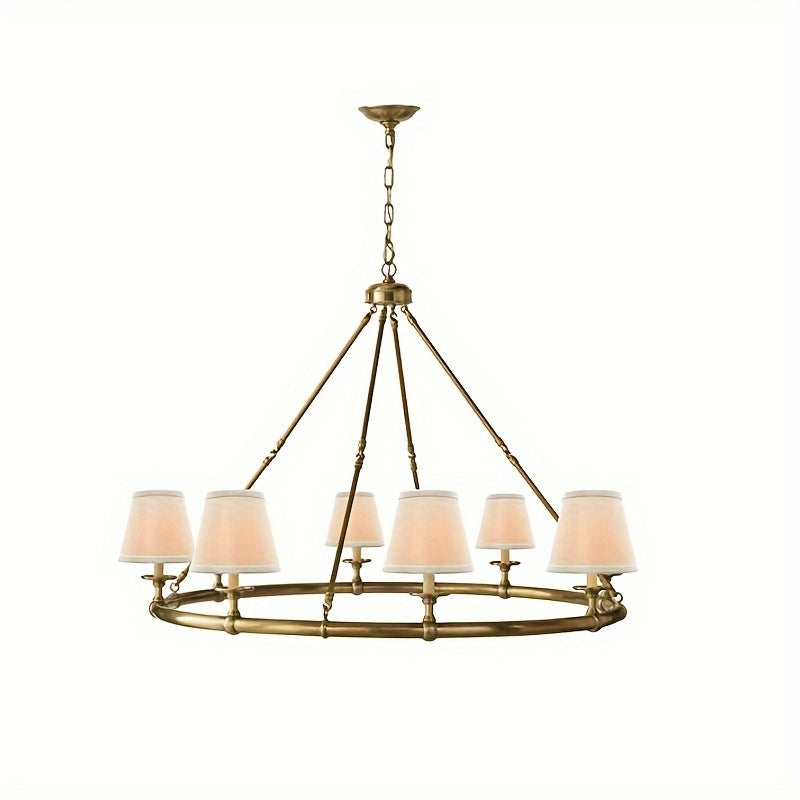 Modern Linen Lamp Shade - Clip-On Design For Table, Pendant & Floor Lamps - No Wiring Needed