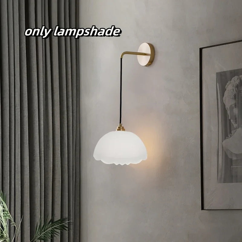 Modern Frosted Glass Lampshade