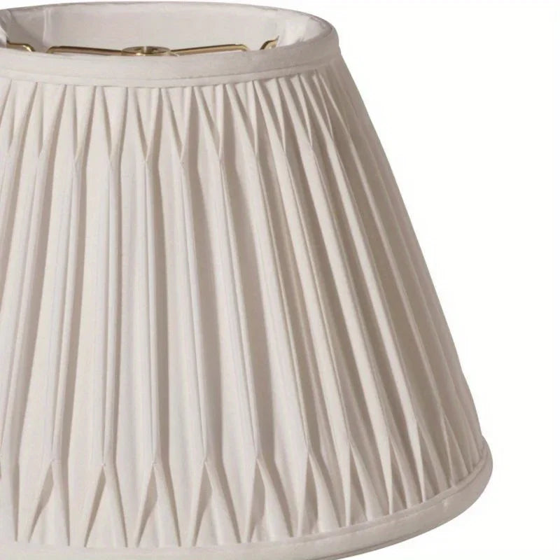 Slant Transitional Bell Double Smocked Pleat Softback Lampshade