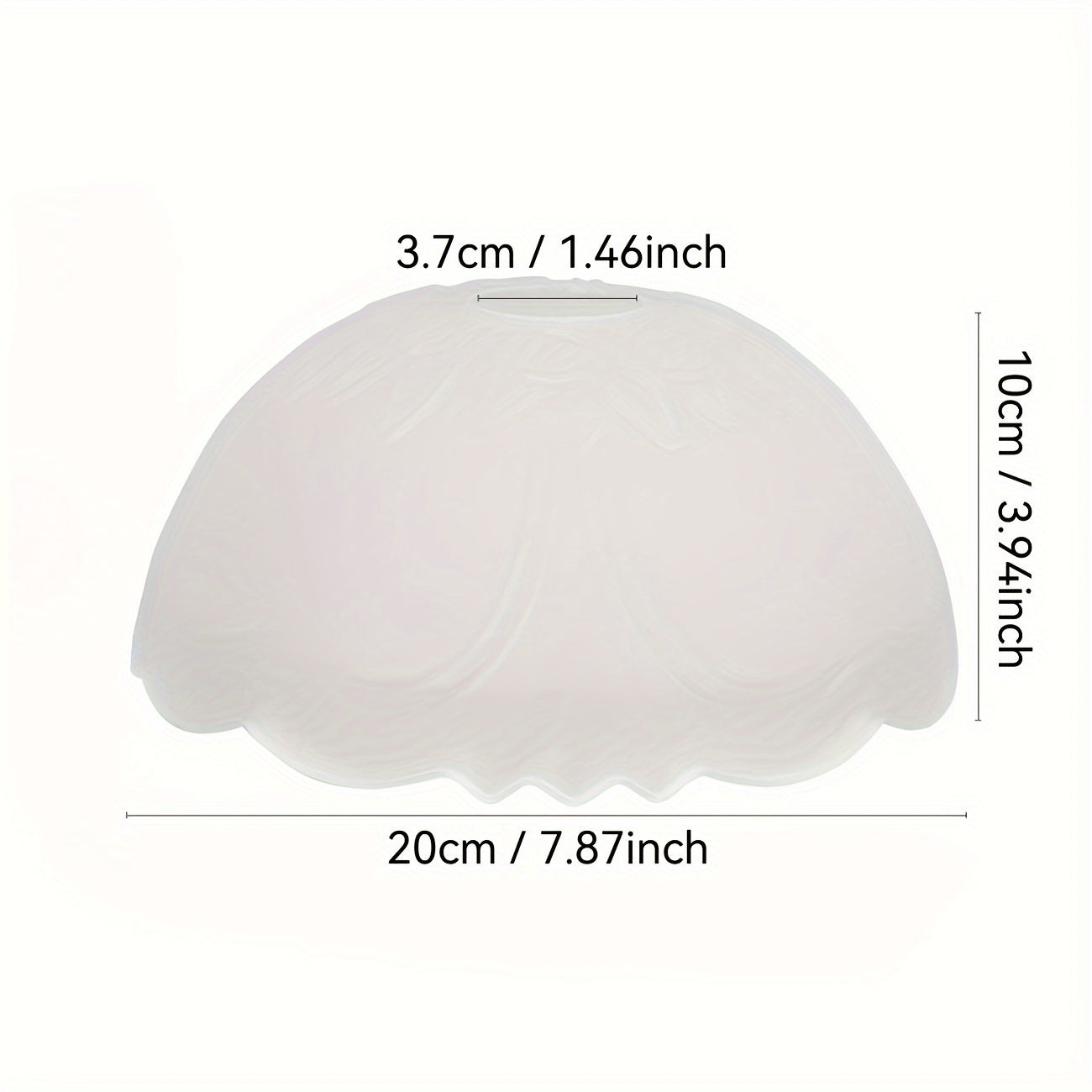 Modern Frosted Glass Lampshade