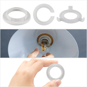 12 Pcs E27 to E14 Lampshade Reducer Ring