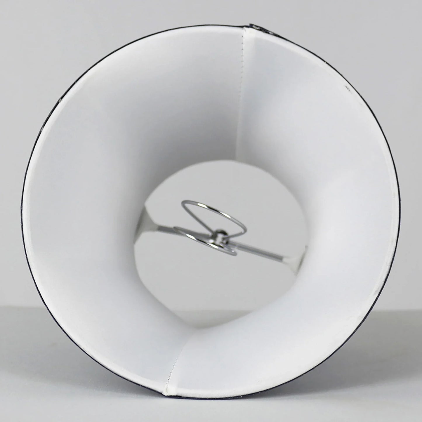 Meriville Faux Silk Clip On Chandelier Lamp Shades, 4-inch by 6-inch by 5-inch, Bell shape