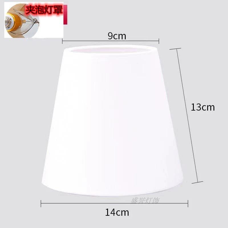 Elegant Crystal Chandelier Wall Lampshade chandelier lampshades Adrianas Specialty Shades PVC white clip bubble 5.5 in