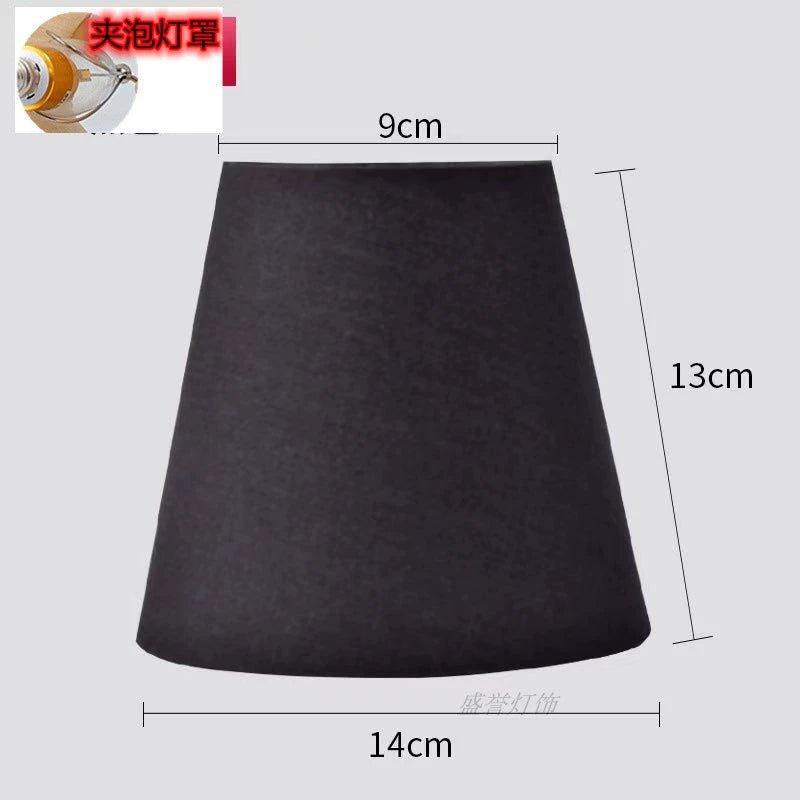 Elegant Crystal Chandelier Wall Lampshade chandelier lampshades Adrianas Specialty Shades PVC black clip bubble 5.5 in