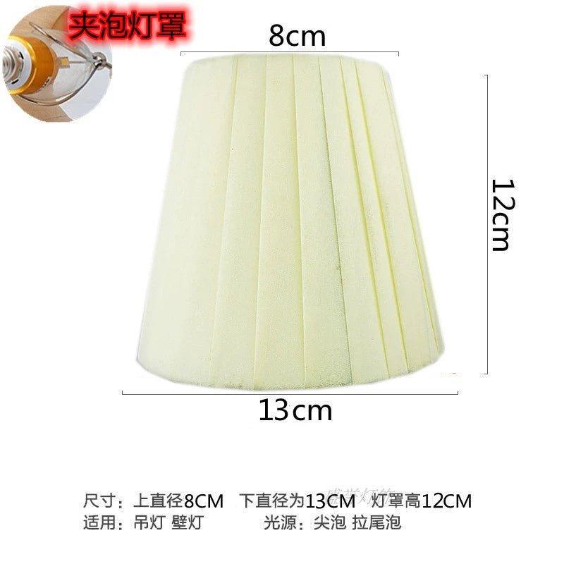 Elegant Crystal Chandelier Wall Lampshade chandelier lampshades Adrianas Specialty Shades 2 yellow fold 5 in (Pinch bubble Lampshade)