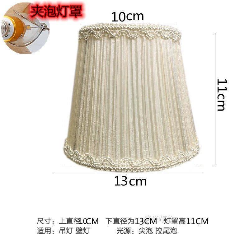 Elegant Crystal Chandelier Wall Lampshade chandelier lampshades Adrianas Specialty Shades 10 beige folded cloth 5 in (Pinch bubble Lampshade)