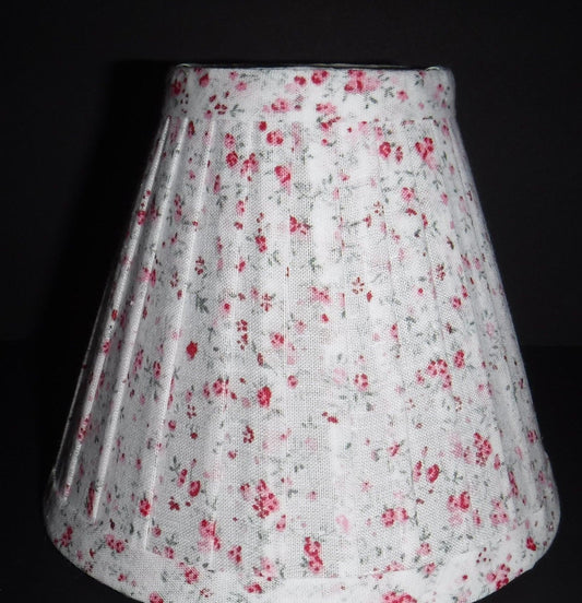 Elegant Rose Chitz Chandelier Lampshade odd-lots Adrianas Specialty Lamp Shades