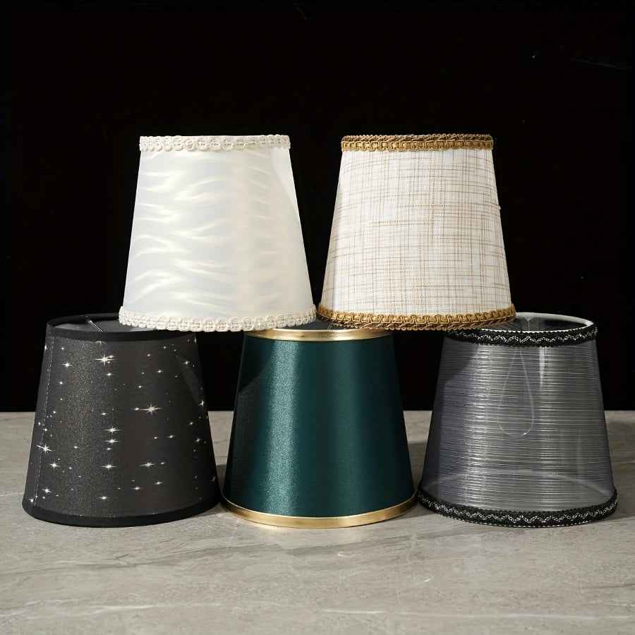 Modern and stylish fabric lampshade, E14 bulb clip bubble lampshade, easy installation, multiple colors available, suitable for bedside lamps, table lamps, floor lamps, wall lights, can be used in living rooms, bedrooms, stud