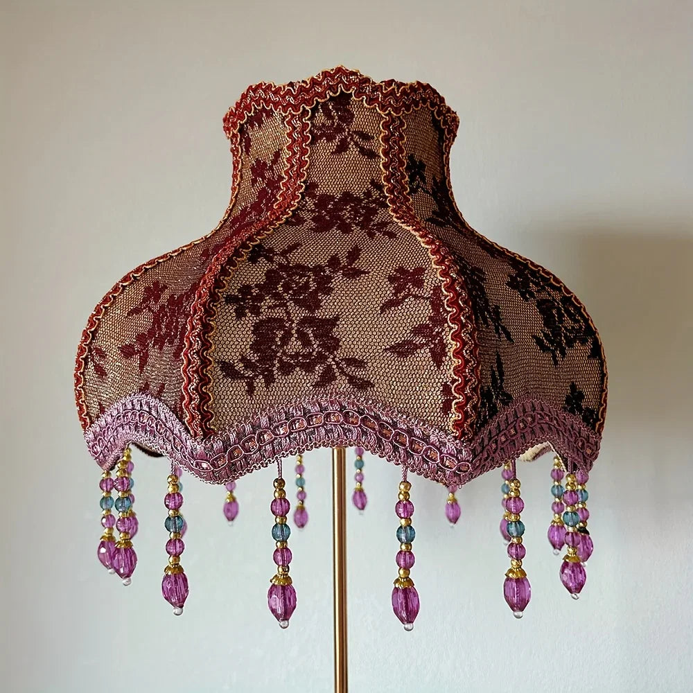 Handmade Vintage Fabric Lamp Shade