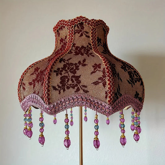 Handmade Vintage Fabric Lamp Shade