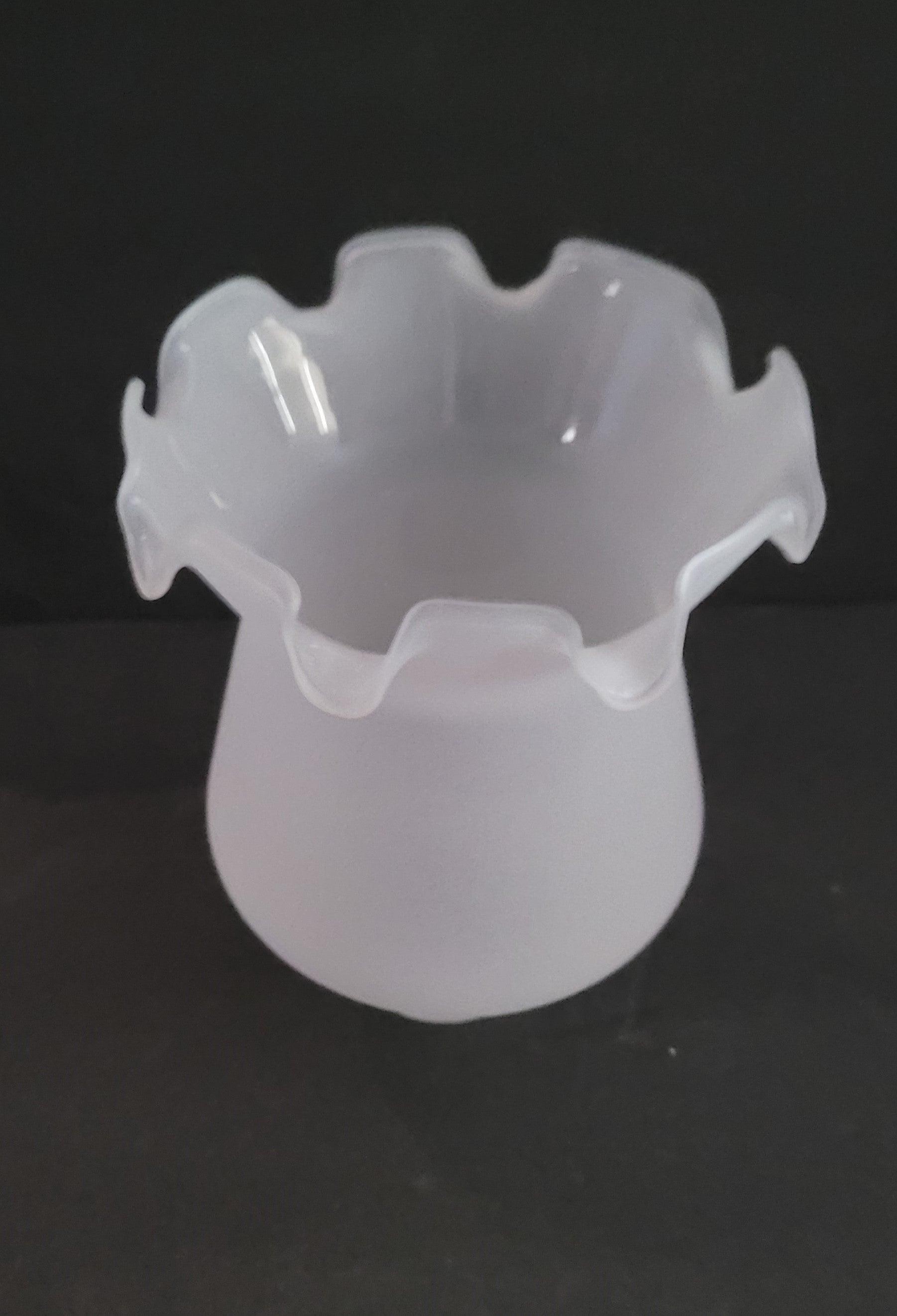 Frosted Glass Sconce glass sconce Adrianas Specialty Lamp Shades