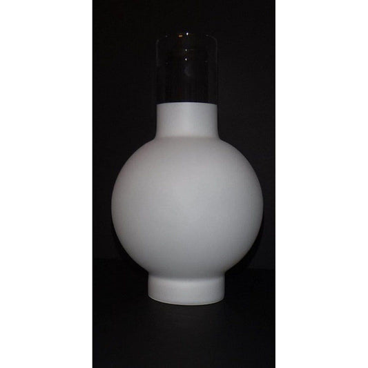 Frosty Delight Bulb Chimney glass-sconces-hurricanes, three-and-four-inch-fitters Adrianas Specialty Lamp Shades