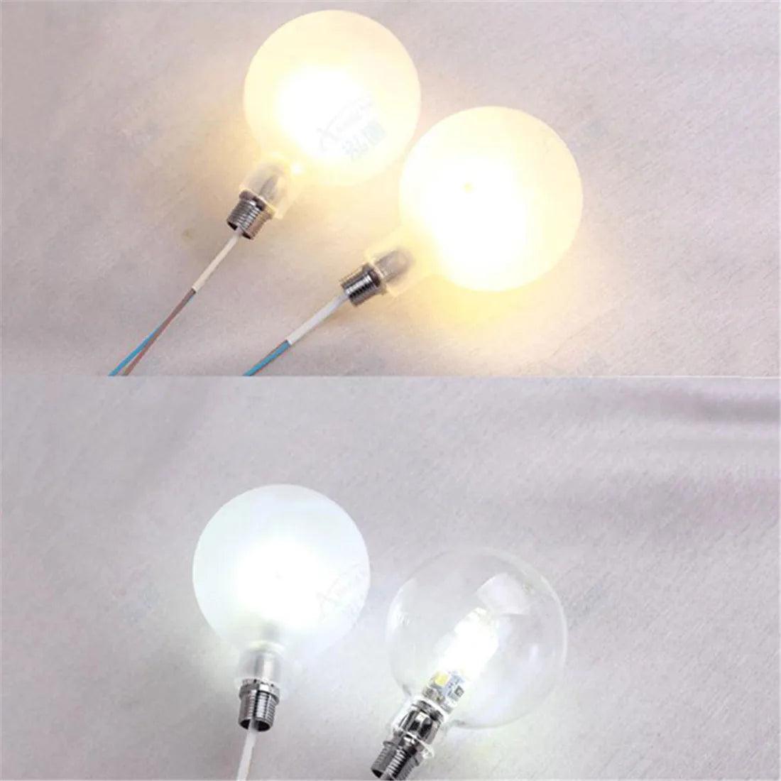 Frost Clear Glass Shade Replacement for G4 Socket Lamp Shades Adrianas Specialty Shades
