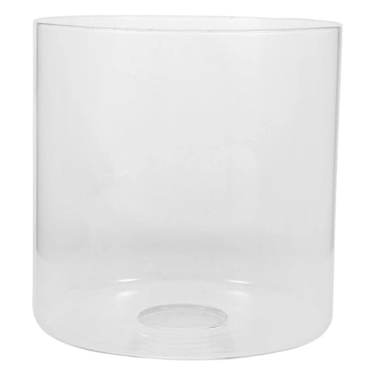 Glass Cylinder Shade Replacement Clear 6 x 6 x 6 in - Adrianas Specialty Lamp Shades