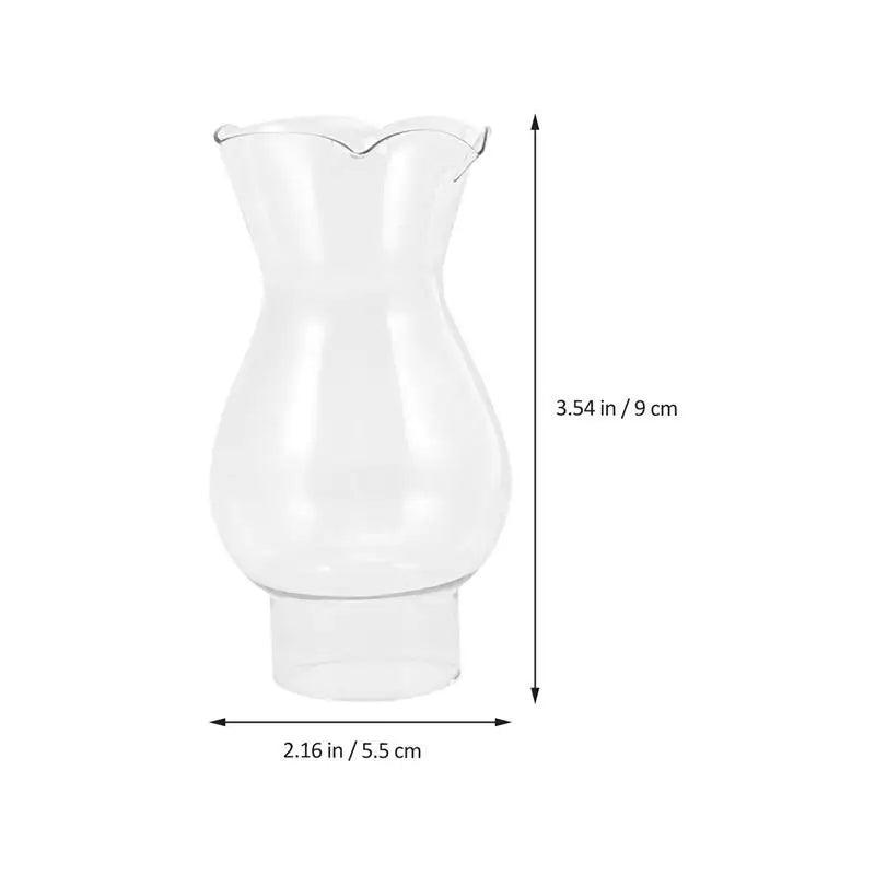 Glass Oil Lamp Shade Kerosene Lamp Cover for Home Decoration Glass Sconces Specialty Shades