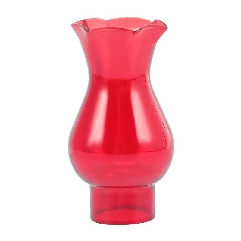 Glass Oil Lamp Shade Kerosene Lamp Cover for Home Decoration Glass Sconces Specialty Shades Red