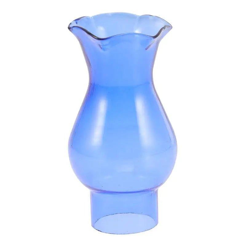 Glass Oil Lamp Shade Kerosene Lamp Cover for Home Decoration Glass Sconces Specialty Shades Blue