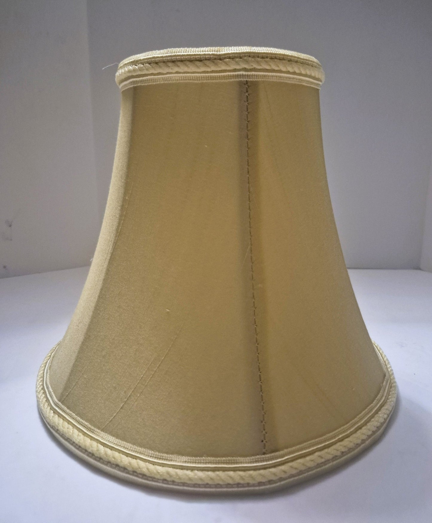 Gold Silk Clip On Lamp Shades - Adrianas Specialty Lamp Shades