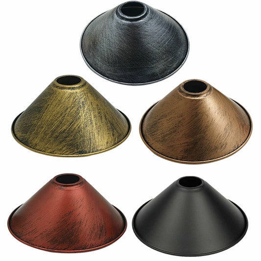 Industrial Metal Cone Ceiling Lamp Shades~1124 - Adrianas Specialty Lamp Shades