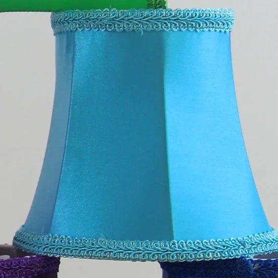 Lamp Shades for living room, Multicolor Commonly Used Modern Crystal Chandelier Decorative Wall Light Lampshades Only, Clip On - Specialty Shades
