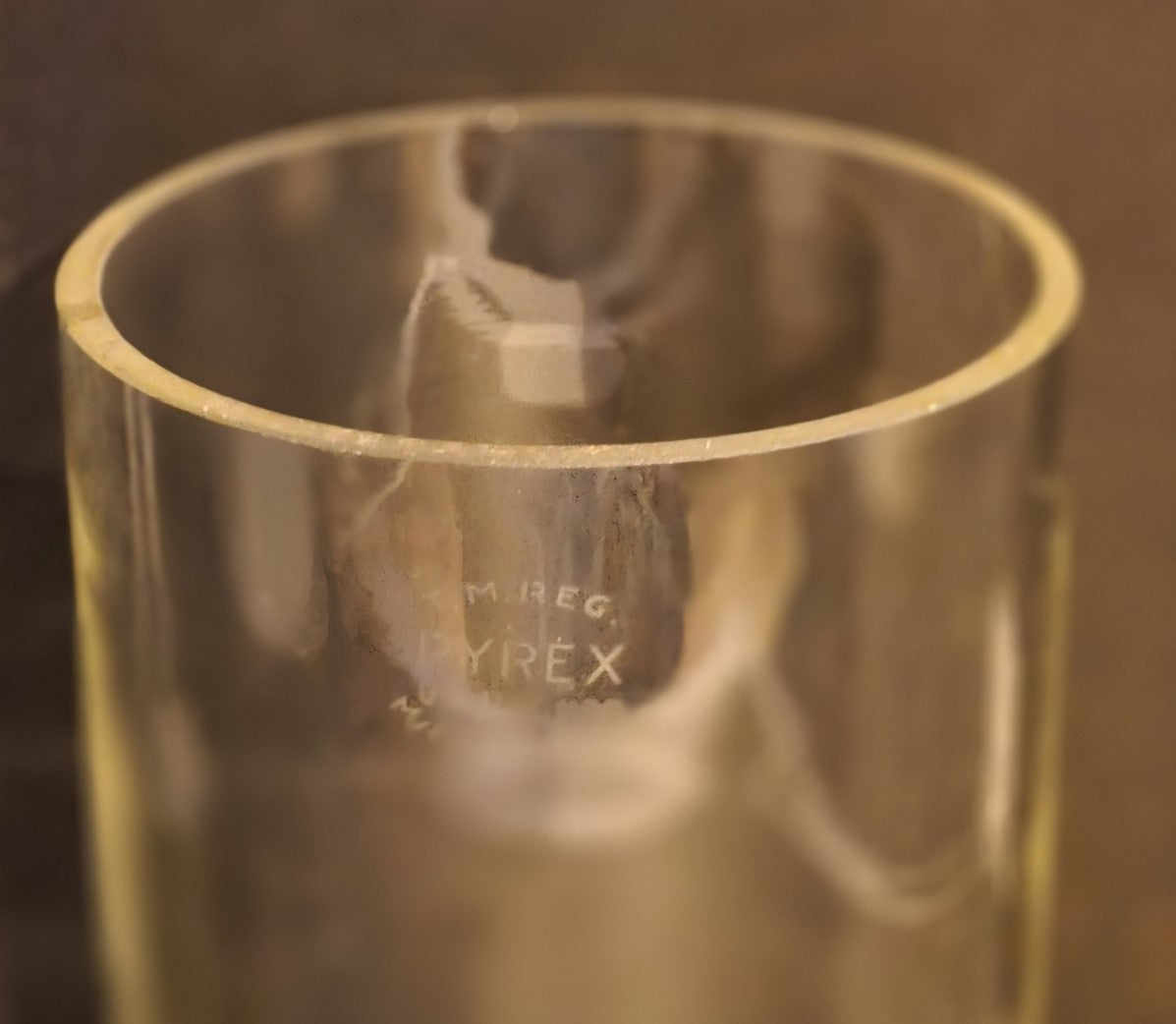 31121 Large Pyrex Cylinder - Adrianas Specialty Lamp Shades