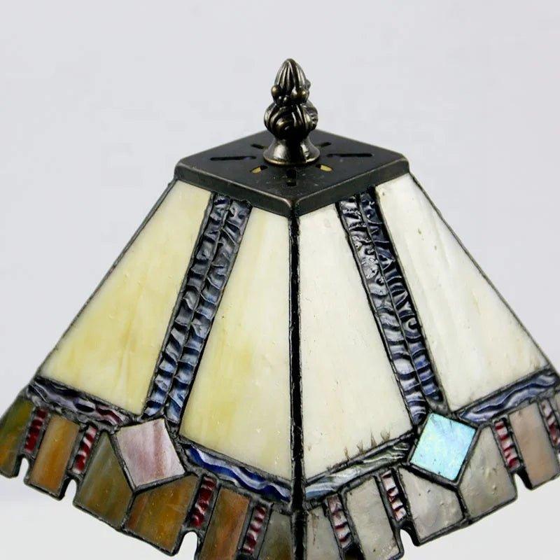 LHJ-DD0818046 - Mini Square Stained Glass Lampshade - Specialty Shades