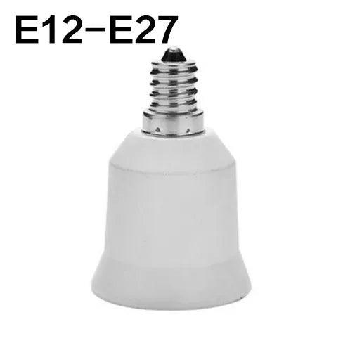 Light Bulb Adaptor Socket Bases Lamp Holder Converter Bulb Socket Extender Lamp Shades Adrianas Specialty Lamp Shades E12 TO E27 CHINA